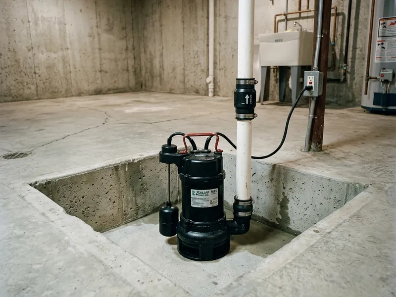 Sump Pump Installation Plumber in Saybrook, IL